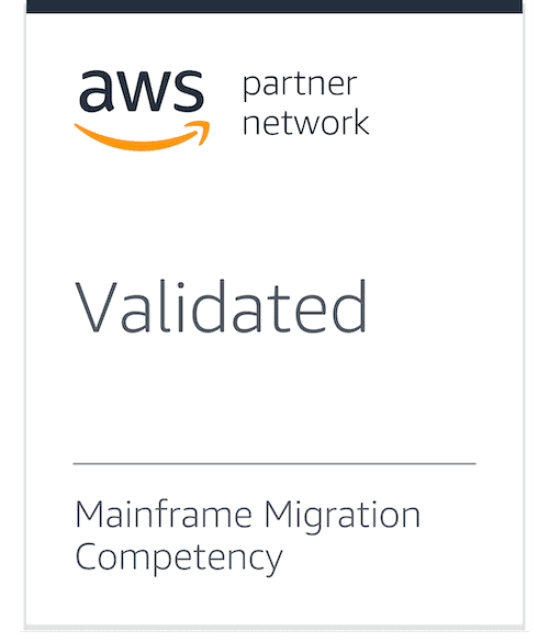 AWS Mainframe Migration Competency Partner badge